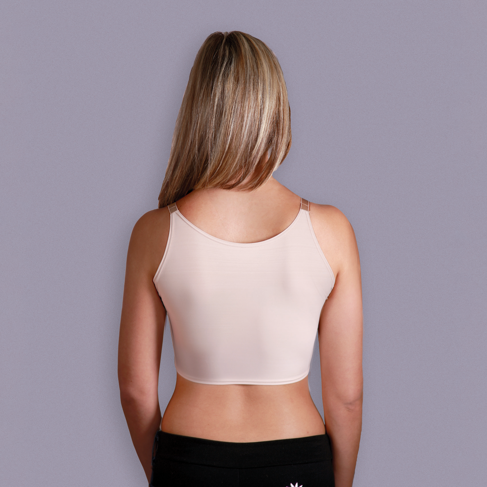 The Tankee Long is a longline bra, camisole and torso trimmer in-one  virtually invisible under your sleeveless and tank styles. - Shapeez Canada